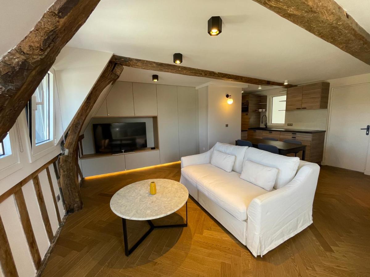 Appartement Les Hirondelles Honfleur Exterior photo