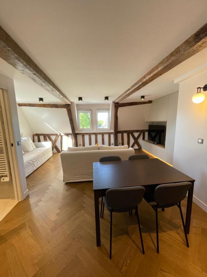 Appartement Les Hirondelles Honfleur Exterior photo