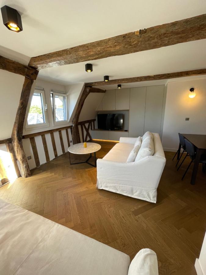 Appartement Les Hirondelles Honfleur Exterior photo