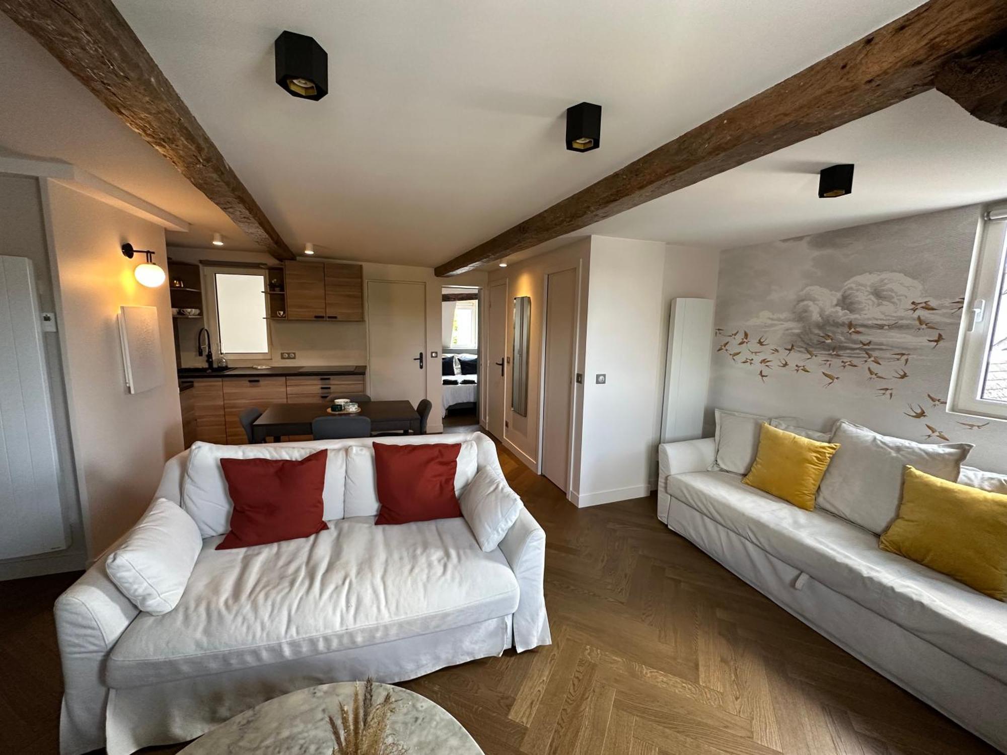 Appartement Les Hirondelles Honfleur Exterior photo